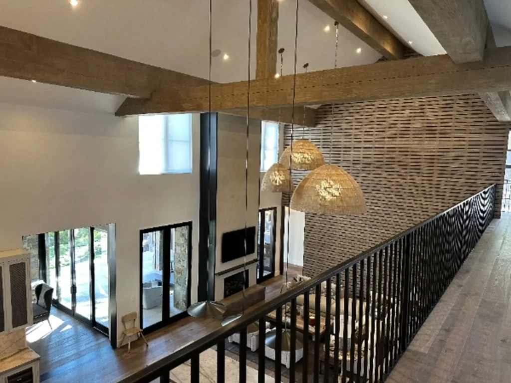 metal rails
