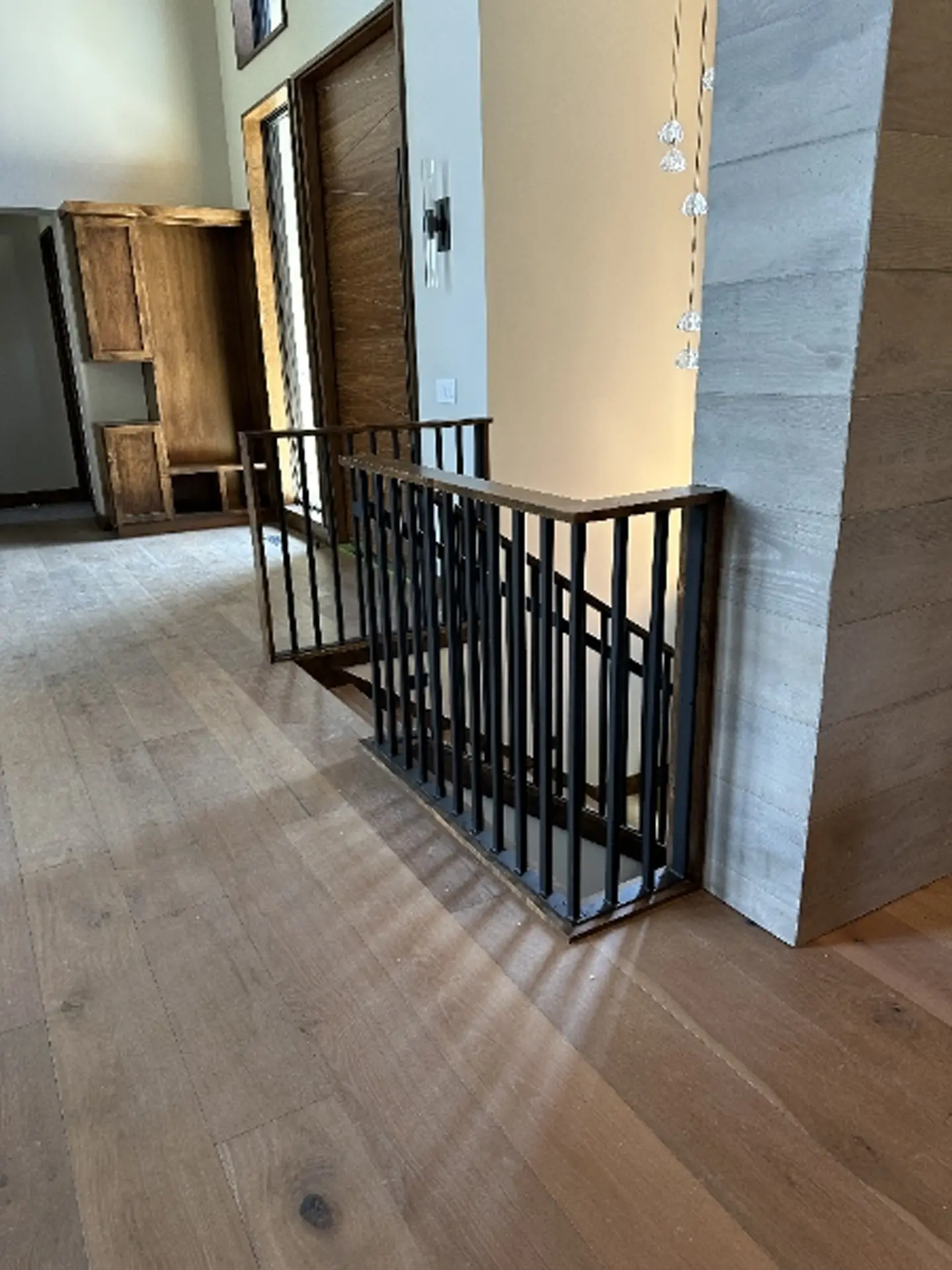 metal rails