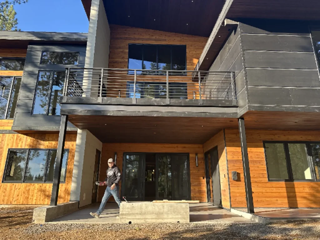 modern home exterior
